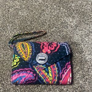 Vera Bradley Twilight Paisley Your Turn Smartphone Wristlet